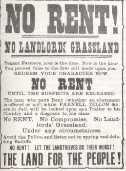 Notice of rent strike