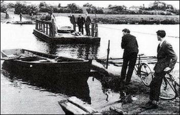 The Maghery Ferry across the Blackwater